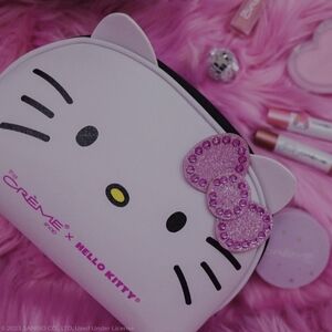 Sanrio Hello Kitty Pink and Black Cosmetic Bag